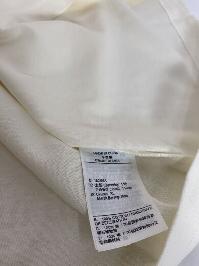 商品画像：Tシャツ/XL/コットン/WHT/FD0536-133 4