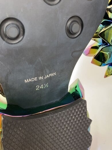 商品画像：HAZAMA/ドレスシューズ/24.5cm/WHT/エナメル 5