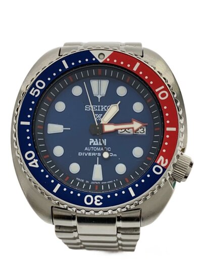 商品画像：自動巻腕時計/アナログ/ステンレス/NVY/SLV/4R36-05H0 1