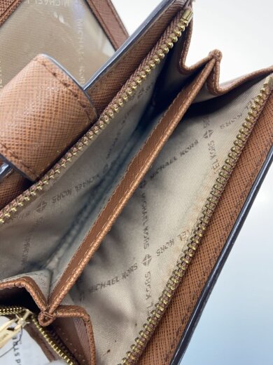 商品画像：2つ折り財布/レザー/BRW/レディース/DI-1908 5