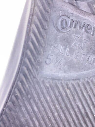 商品画像：ハイカットスニーカー/24cm/BLK/フェイクレザー/1C075 5