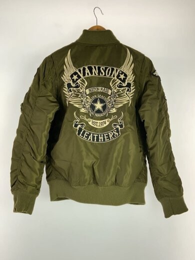 商品画像：ブルゾン/M/ナイロン/KHK/無地 2