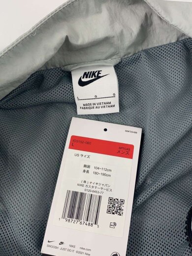 商品画像：NSWAirMax95WovenJacketGray/ジャケット/L/ナイロン/GRY/IO3152-060// 3