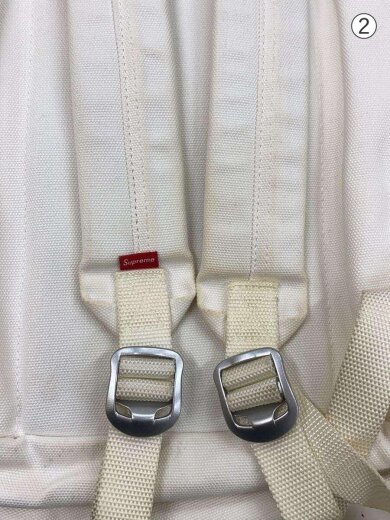 商品画像：20aw canvas backpack/リュック/キャンバス/WHT/無地// 6