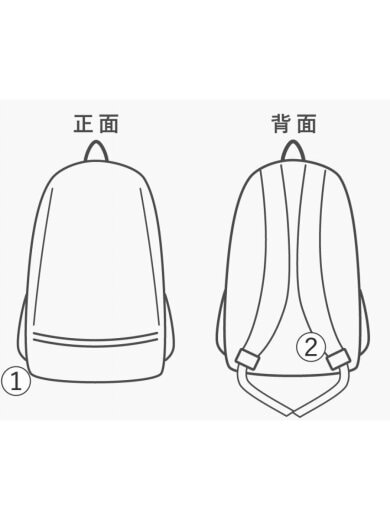 商品画像：20aw canvas backpack/リュック/キャンバス/WHT/無地// 9