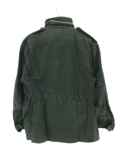 画像：MILITARY60s-70s M-65 フィールドジャケット 2nd ブラックダイ 黒染め アルミジップ2