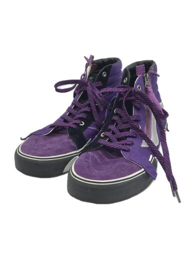 画像：VANSSk8 Hi CAP Purple ハイカットスニーカー/29cm/PUP　7214542