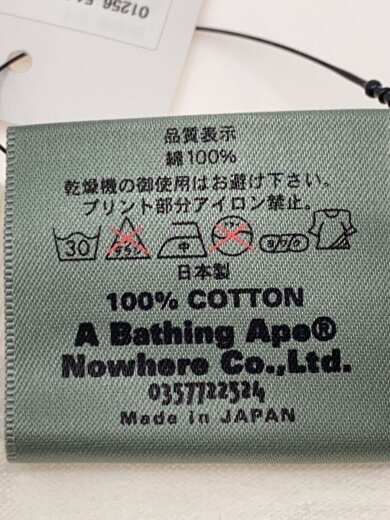 商品画像：Tシャツ/M/コットン/WHT/0357723524 4