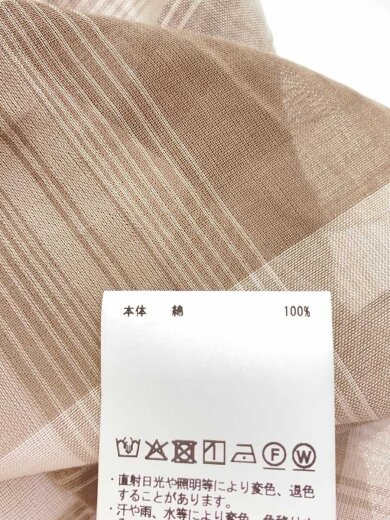 商品画像：Cotton Organdy Check Regular Collar Shirt/11252311210 4