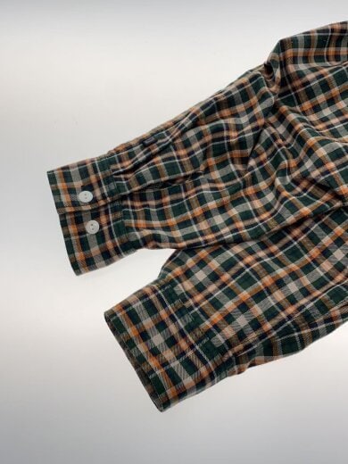 商品画像：TECH Camp-Collar SHIRTS Jacket 長袖シャツ/L/GRN/チェック/BE-81023 5