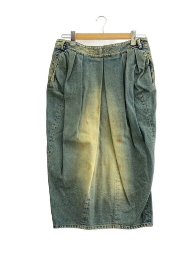 商品画像：ヨゴレ加工 変形デニムスカート/加工/IDG/size44/SI0MA0006 S30561 1
