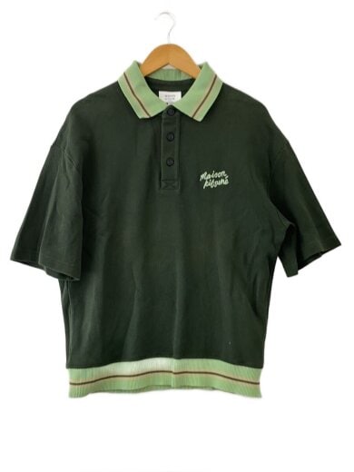 商品画像：Oversize Polo Shirt/M/コットン/GRN/NM00202KJ0128 1