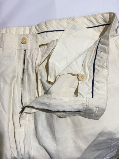 商品画像：ワイドボトム/38/リネン59シルク41/CRM 3