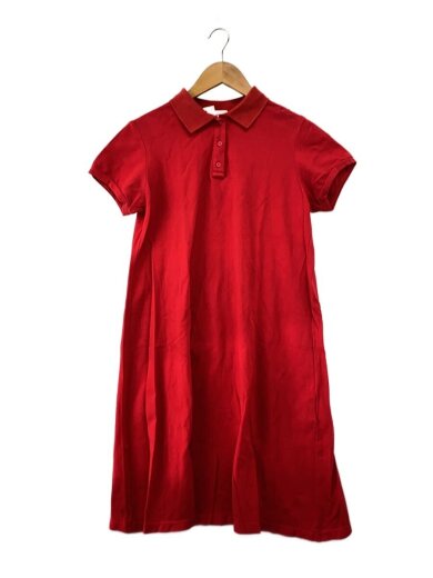 商品画像：半袖ワンピース/1/コットン/RED/co-19095// 1