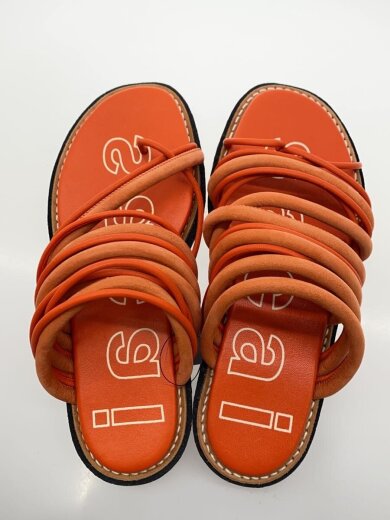 商品画像：サンダル/38/ORN/レザー/22-06155 3