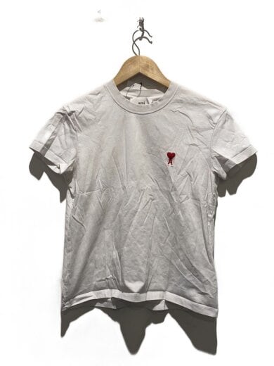 画像：ami alexandre mattiussiTシャツ/--/コットン/WHT/BFUTS001.724//1
