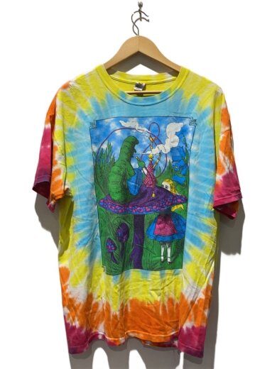 商品画像：90s/不思議の国のアリス/Sundog/Tシャツ/XL/コットン/マルチカラー 1