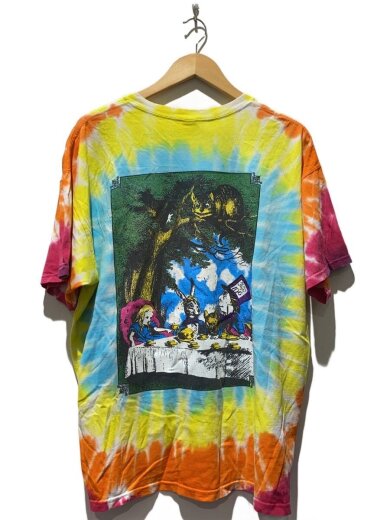 商品画像：90s/不思議の国のアリス/Sundog/Tシャツ/XL/コットン/マルチカラー 2