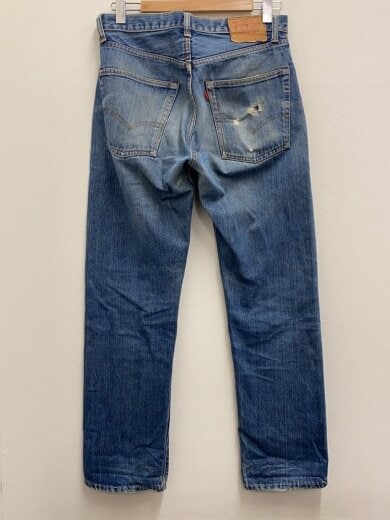 画像：Levi’s70s/505/e/耳付き/スレーキスタンプ/42TALON/表記W33/IDG/505-02172