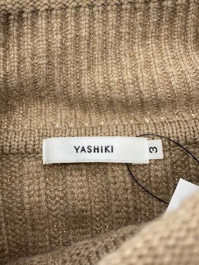 商品画像：Shizuku Curl High Neck K/セーター(厚手)/2/ウール/BRW/YSK-22AW-KN12 3