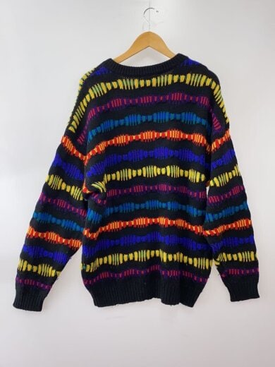 商品画像：80～90s/ニット/オーストラリア製/L/ウール/BLK 2