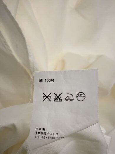 商品画像：ノースリーブブラウス/1/コットン/WHT/161-15036// 4