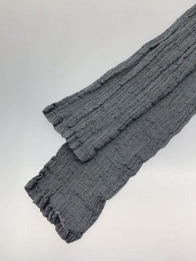 商品画像：プリーツ ノーカカラーカーディガン/ポリエステル/GRY/ストライプ/MI71FO612 5