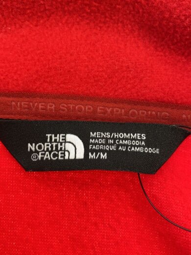 商品画像：フリースジャケット/M/ポリエステル/RED/T93L1V 3