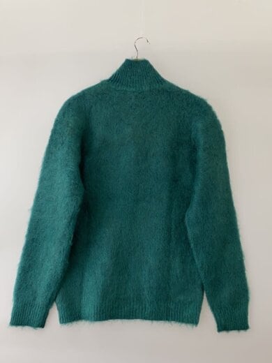商品画像：Zipped Mohair Cardigan/M/モヘア/GRN/NS283 2