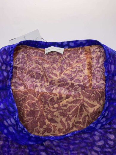 商品画像：25SS/メッシュレイヤードスカート/S/ナイロン/BLU/総柄 3