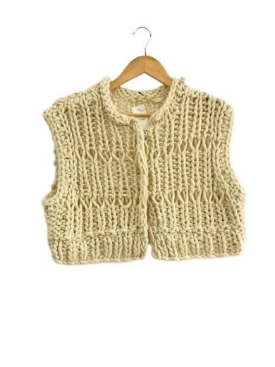 商品画像：ニットベスト(厚手)/FREE/アクリル/IVO/12320517 1