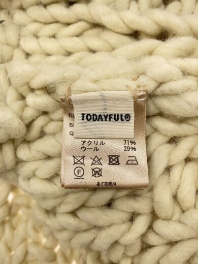 商品画像：ニットベスト(厚手)/FREE/アクリル/IVO/12320517 3