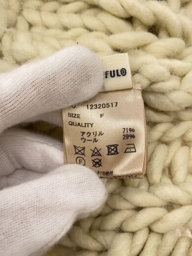 商品画像：ニットベスト(厚手)/FREE/アクリル/IVO/12320517 4