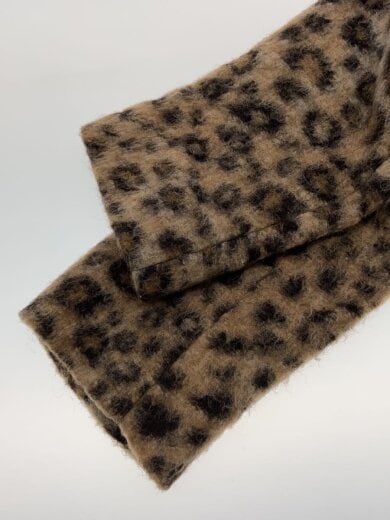 商品画像：ダッフルコート/4/ポリエステル/BRW/レオパード 6