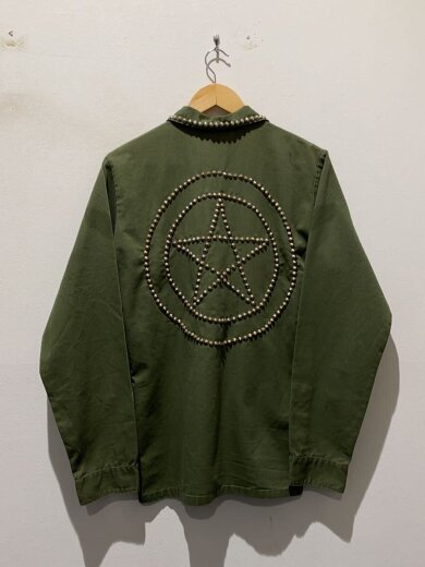 商品画像：80s/スタッズシャツ/--/コットン/GRN// 2