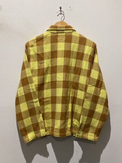 商品画像：NYne/長袖シャツ/M/コットン/YLW/チェック/G08SH013 2