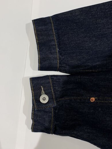 商品画像：Gジャン/2nd/月桂樹ボタン/46/コットン/NVY/A-04619 6