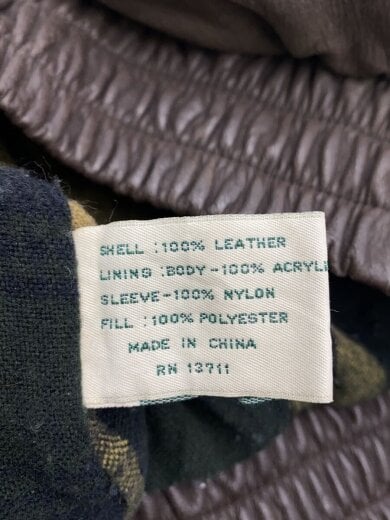 商品画像：john ashford/レザージャケット・ブルゾン/M/レザー/BRW 4