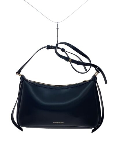 商品画像：ショルダーバッグ/レザー/BLK 1