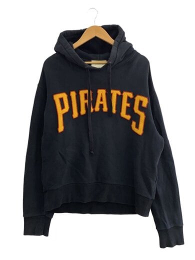 商品画像：18AW ×MLB PIRTES HOODIE パーカー/S/コットン/BLK/475374 X9Y97 1
