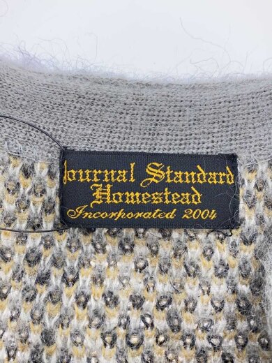 商品画像：カーディガン(厚手)/L/--/GRY/総柄/21-080-470-1820-3-0 3