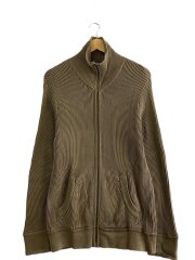 90s ドライバーズ ニット・セーター(厚手)/XL/コットン/BRW