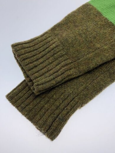 商品画像：OLD STUSSY 90s Y2K ジップパーカー/XS/ウール/マルチカラー/ボーダー 4