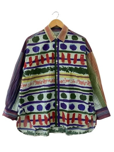 商品画像：長袖シャツ/--/コットン/マルチカラー 1