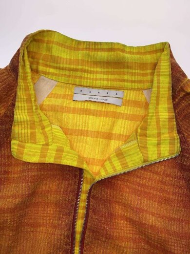 商品画像：23SS GRAENMO HALF ZIP JACKET トップス/XL/リネン/ORN 7