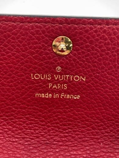 商品画像：ミュルティクレ6_モノグラム・アンプラント/牛革/RED/レディース// 3