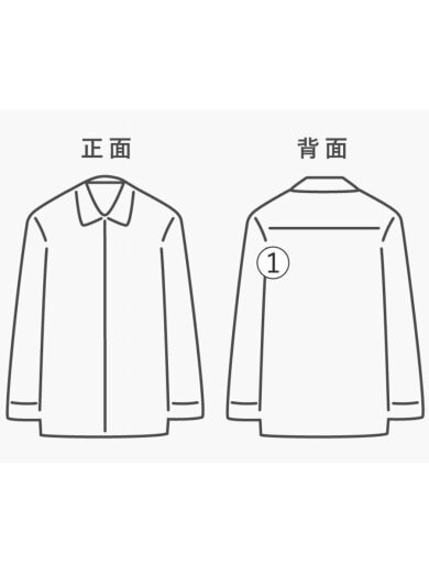 商品画像：00s 白ステッチ カバーオール シャツジャケット/S/コットン/BLK/HK-B043 7