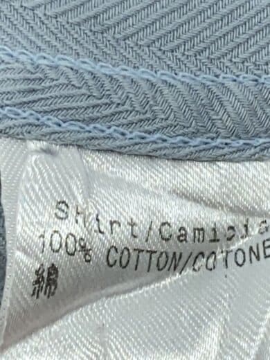 商品画像：ヘリンボーン/長袖シャツ/40/コットン/GRY/G907IT// 5