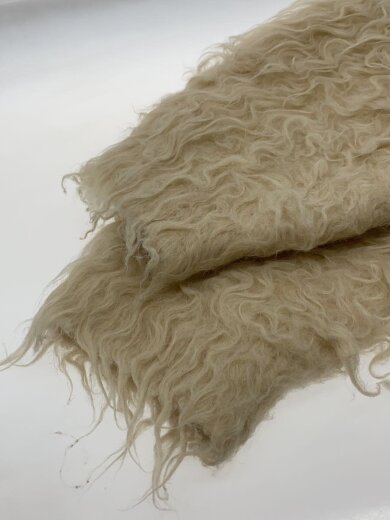 商品画像：BI COLOR SHAGGY KNIT CARDIGAN/1/BEG/19106-2152// 5