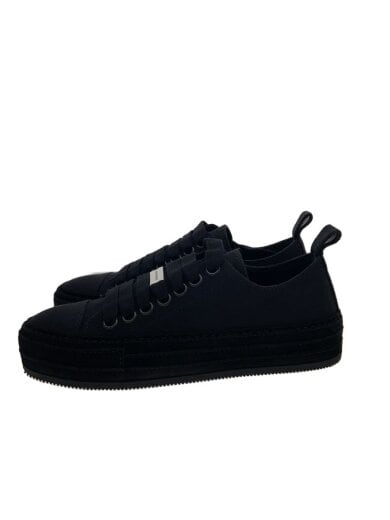 商品画像：ローカットスニーカー/35/BLK/キャンバス/2201-W-N03-185-099// 1